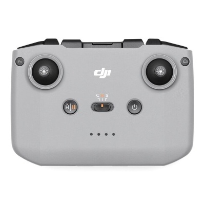 Comando remoto cinzento para drone DJI