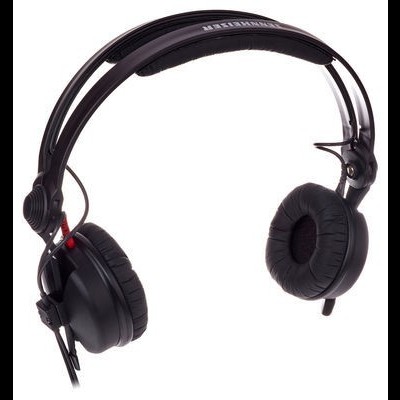 Auricular preto com almofadas e arco acolchoado