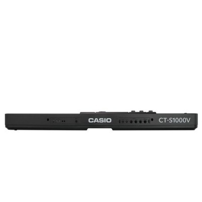 Teclado elétrico Casio CT-S1000V preto lado