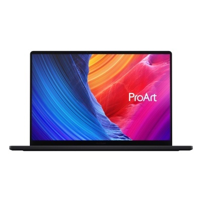 Computador portátil preto com ecrã colorido ProArt