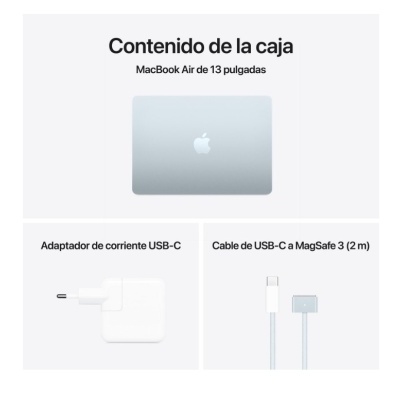 MacBook Air de 13 polegadas e acessórios incluídos
