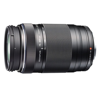 Objetiva Olympus M.Zuiko Digital ED 75-300mm f/4.8-6.7 II teleobjetiva preta