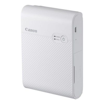 Dispositivo eletrônico portátil branco com textura e botões Canon