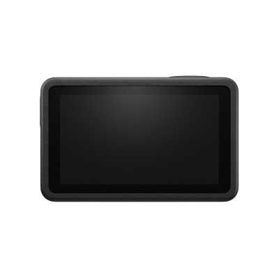 ecrã digital retangular cinza escuro sobre fundo branco