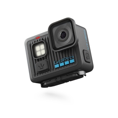 Câmara de ação preta GoPro HERO11 com lente e LEDs