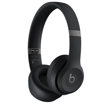 Auriculares sem fios Beat Studio3 pretos com design circum-auricular e almofadas acolchoadas