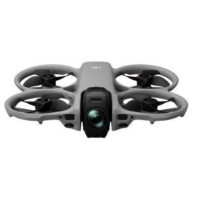 Drone cinzento com quatro hélices e câmara frontal AVATA 360