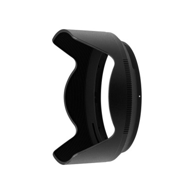 Pára-sol preto para objetiva de câmera