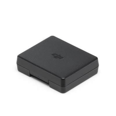 Estojo rígido preto quadrado com logótipo DJI