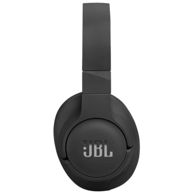 auscultadores JBL pretos com logótipo cinzento