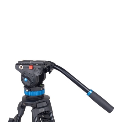 Tripé de suportede câmara profissional com cabeça hidráulica