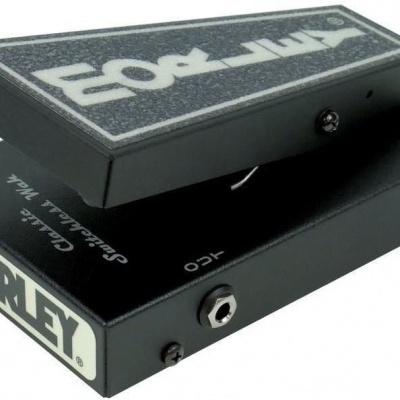 pedal de efeitos Morley Classic Wah Stepped Filter preto