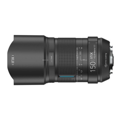 Objetiva de câmera preta IRIX 150 mm 1:2.8 MACRO 1:1