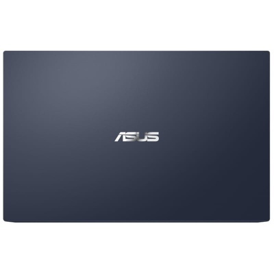 computador portátil ASUS azul escuro com logótipo prateado