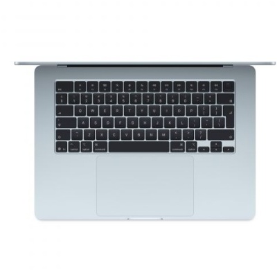 Computador portátil prateado com teclado preto visto de cima