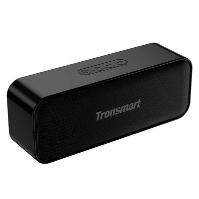 Coluna portátil Bluetooth preta Tronsmart