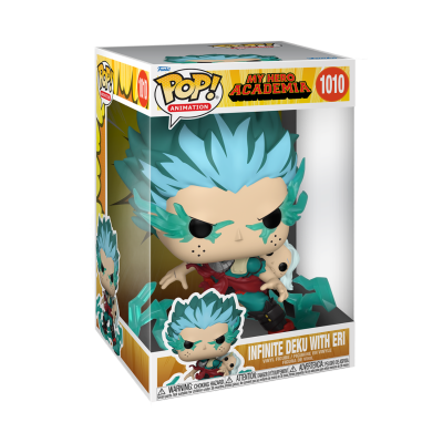 Funko Pop! de Infinite Deku com Eri da My Hero Academia