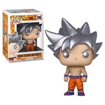 Funko Pop Goku Ultra Instinct com embalagem