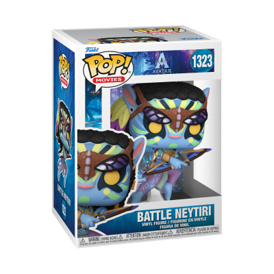 Figura Funko Pop! Battle Neytiri do filme Avatar na embalagem
