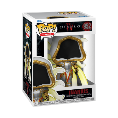Figura Funko Pop! Inarius do Diablo IV na caixa