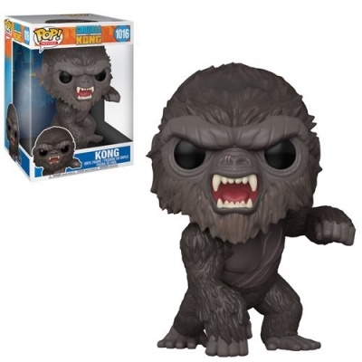 Figura Funko Pop! de Kong em vinil castanho com embalagem