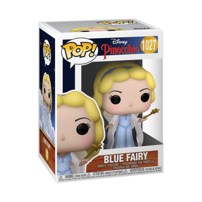 Figura Funko Pop! Blue Fairy da Disney Pinóquio na caixa