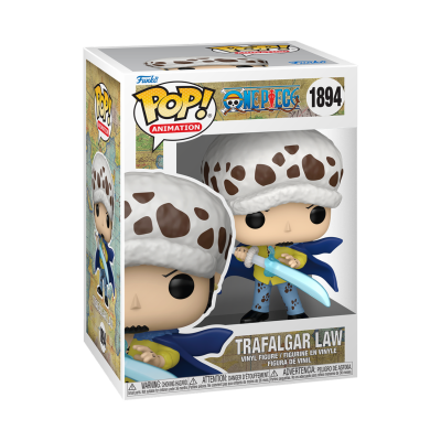 Figura Funko Pop! Animation Trafalgar Law número 1894 em caixa