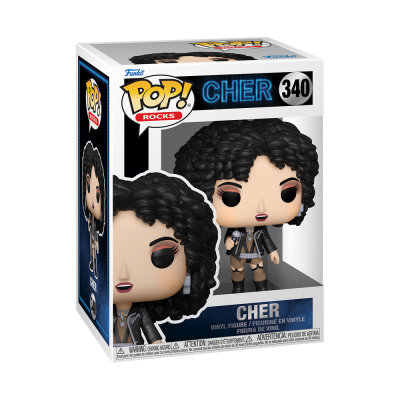 Figura Funko Pop! Rocks da artista CHER em caixa