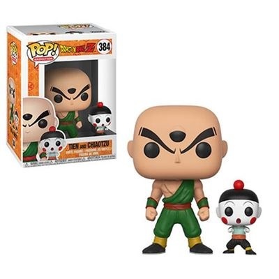Figura Pop! Dragon Ball Z com TEN e CHIAOTZU