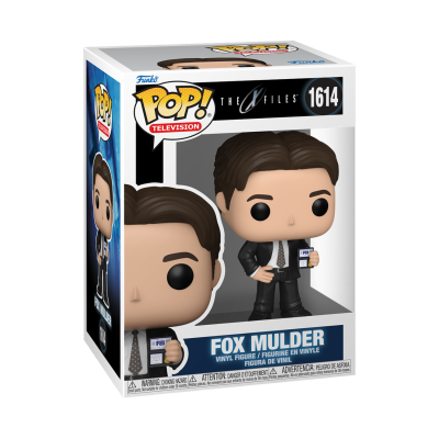 Figura Funko Pop! Fox Mulder mundo X-Files 1614 em caixa
