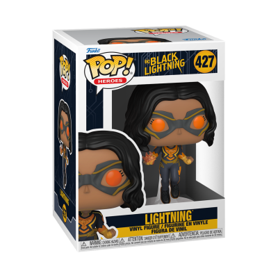 Figura Funko Pop! Lightning DC Black Lightning nº 427 na caixa