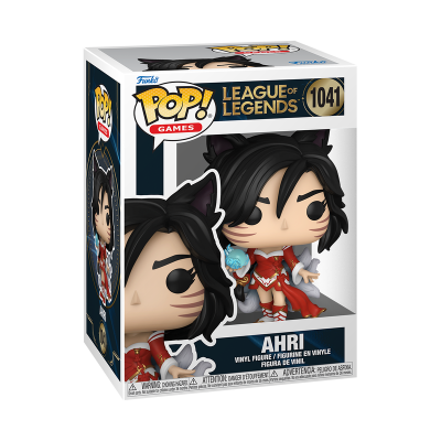 Figura Pop! Games Ahri de League of Legends na embalagem