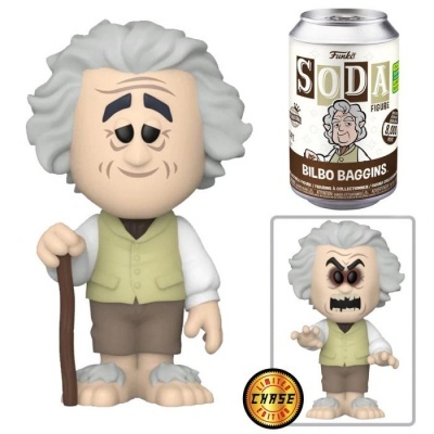 Figura Funko Soda Bilbo Baggins com lata e selo Chase