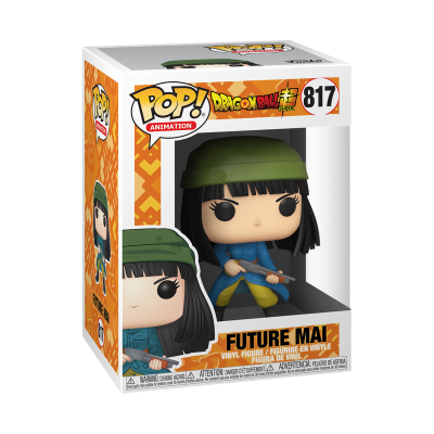 Figura Funko Pop! FUTURE MAI Dragon Ball Super na caixa