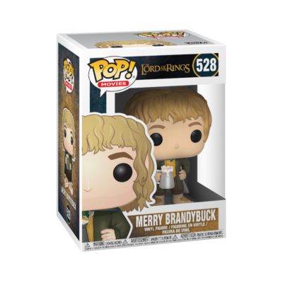 Funko Pop! Merry Brandybuck Lord of the Rings número 528 em caixa