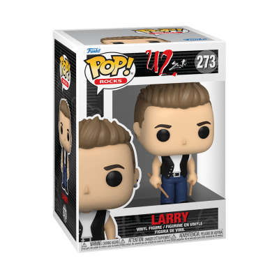 Figura Funko Pop! Rocks Larry da banda U2 em embalagem