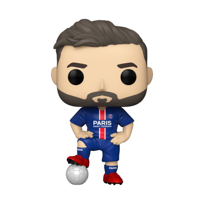Figura Funko Pop de jogador de futebol com roupa do Paris Saint-Germain