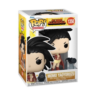 Figura Funko Pop! Momo Yaoyorozu My Hero Academia na embalagem