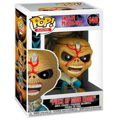 Figura Funko Pop! Rocks Iron Maiden 'Piece of Mind Eddie' vinil nº146