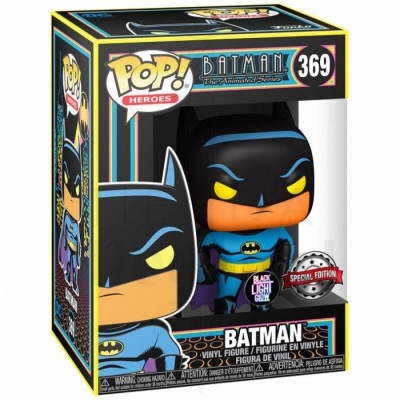 Figura Funko Pop! Batman da série animada na embalagem