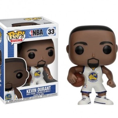 Figura Funko Pop! de Kevin Durant dos Golden State Warriors com caixa
