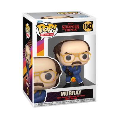 Figura Pop! Murray de Stranger Things em caixa