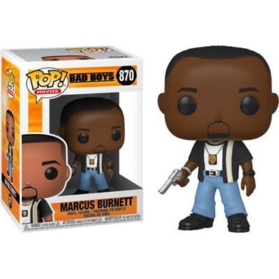 Figura Funko Pop! Marcus Burnett da série Bad Boys, vinil, 870