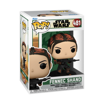 Funko Pop! Fennec Shand Star Wars 481 em caixa