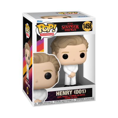 Figura Funko Pop! Henry (001) Stranger Things vinil na caixa