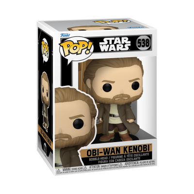 Funko Pop! Obi-Wan Kenobi Star Wars 538 em caixa