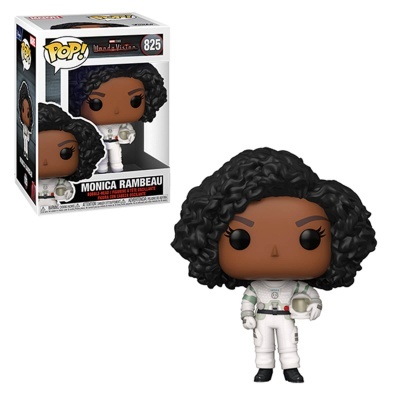 Boneca Funko Pop! Monica Rambeau com fato espacial branco e capacete