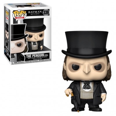 Figura Funko Pop! do The Penguin preto com cartola