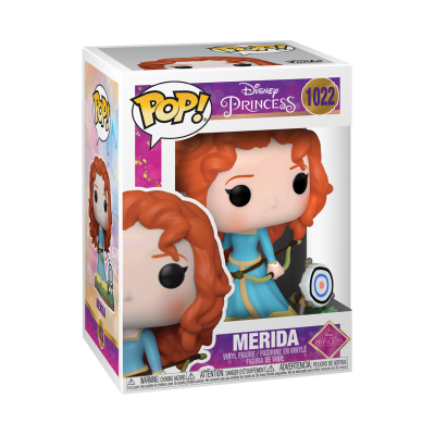 Figura POP Disney Princess Merida de vinil na caixa