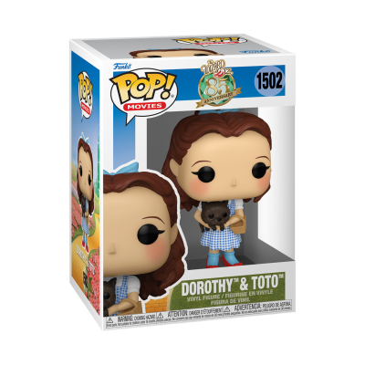 Funko Pop! Dorothy & Toto, figura de vinil na embalagem